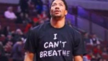 Derrick Rose lleva la protesta racial a las canchas de la NBA