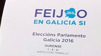 Democracia Ourensana denuncia la publicidad del PP en colegios electorales