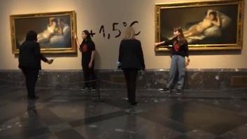Dos detenidas más por colaborar con los activistas que se pegaron a los cuadros de Goya en el Museo del Prado