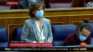 Calvo, contra el PP: "Rajoy se ausentó seis veces de la sesión de control. Sánchez, una"