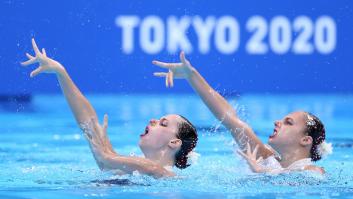 Las imágenes más bellas que deja la natación artística en Tokio