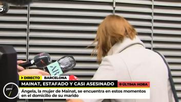 Caos total en la puerta de la casa de Josep María Mainat: "¿Entonces quién eres?"