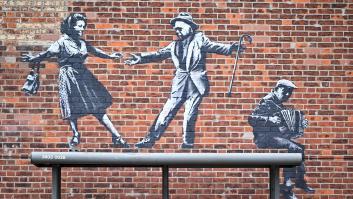 Aparecen en varias ciudades de Inglaterra obras que podrían atribuirse a Banksy