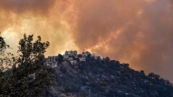 Al menos 37 muertos en los incendios forestales que arrasan el norte de Argelia