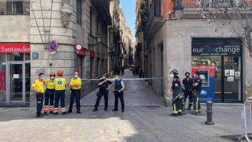 Un accidente en un hotel y el ruido de pirotecnia crean alarma en Barcelona