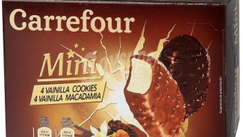 Carrefour retira 29 variedades de sus helados por posible contaminación con óxido de etileno