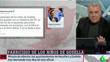 "Absolutamente deleznable, apestoso": Ferreras responde en 'Al Rojo Vivo' a Rafael Hernando