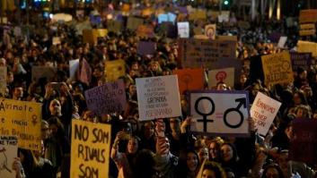 La ola feminista desborda las calles de Barcelona
