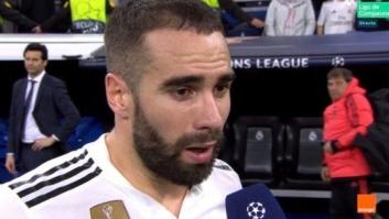 Carvajal, al borde de llanto tras la eliminación del Madrid: "Llevamos una temporada de mierda"