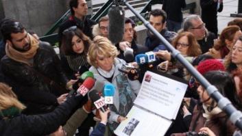 Podemos se querellará con Esperanza Aguirre tras no alcanzar un acuerdo