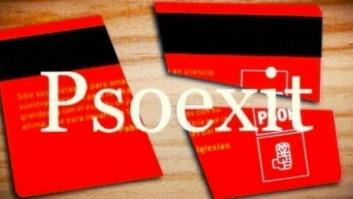 'Psoexit': el 'hashtag' con el que los socialistas están mostrando su descontento