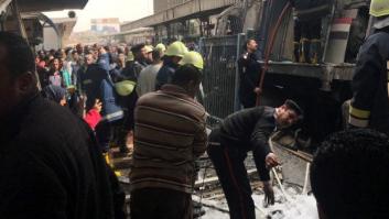 Un incendio en la principal estación de tren de El Cairo deja al menos 20 muertos