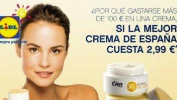 La OCU exige a Lidl que retire la publicidad de su crema CIEN por "engañosa"
