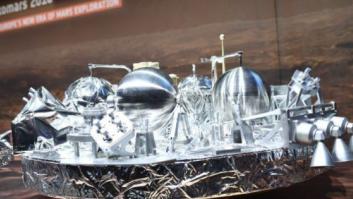 Este es el 'cadáver' de la sonda Schiaparelli, estrellada en Marte