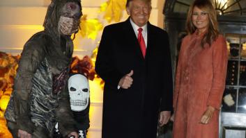 Hemos analizado las fotos de la fiesta de Halloween de Donald y Melania Trump y dan verdadero miedo