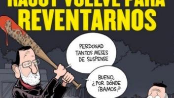 La portada de 'El Jueves' que relaciona a Rajoy con 'The Walking Dead'
