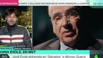 El 'corte' de Jordi Évole a Alfonso Guerra por esta frase sobre Vox en 'Salvados'