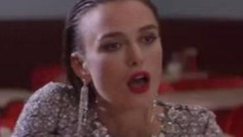Keira Knightley recrea la famosa escena del orgasmo de Meg Ryan (VÍDEO)