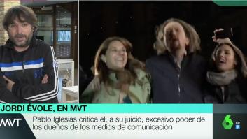 La respuesta de Jordi Évole a Pablo Iglesias en 'Más Vale Tarde' tras su crítica a los medios