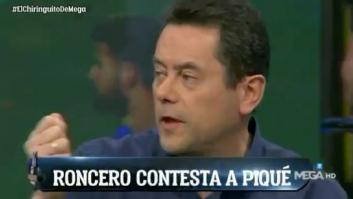 Roncero responde a la provocación en WhatsApp que Piqué contó en 'La Resistencia'