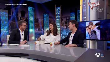 El apuro de Pablo Motos tras una pregunta personal a María Pedraza y a Jaime Lorente en 'El Hormiguero'