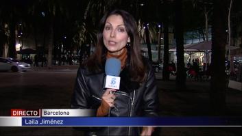 El incidente de una reportera de 'Informativos Telecinco' con un espontáneo en pleno directo