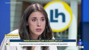 Irene Montero no contempla que el Supremo pueda investigar a Iglesias: "Sería un escándalo internacional"