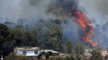 El incendio descontrolado en la Ribera d'Ebre arrasa más de 6.500 hectáreas y es el peor en 20 años en Cataluña