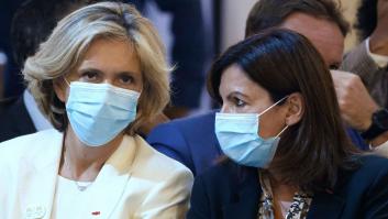 La socialista Anne Hidalgo y la conservadora Valérie Pécresse piden el voto contra Le Pen