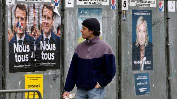 Macron y Le Pen, empatados en la primera vuelta, según los sondeos a pie de urna