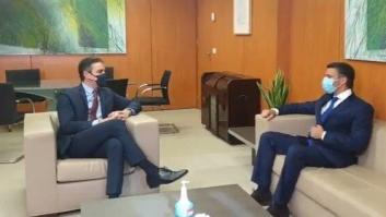Hay un detalle en la reunión entre Sánchez y Leopoldo López que está dando mucho que hablar