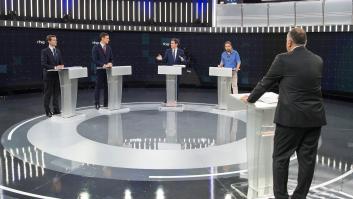 El debate a cuatro arrasa en audiencia: 8,9 millones de espectadores