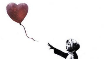 Banksy reinventa una de sus obras más conocidas en el tercer aniversario de la guerra en Siria