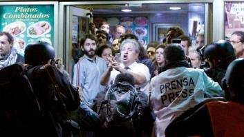 El camarero del 25-S increpa a Pablo Iglesias durante un acto en el Ritz