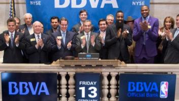 Harden y Durant abren la Bolsa de Nueva York con BBVA