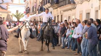 Una mujer y una menor resultan heridas durante las carreras de caballos de Arroyo de la Luz (Cáceres)