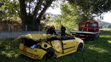 Cuatro jóvenes muertos y dos graves en un accidente de tráfico en Salamanca