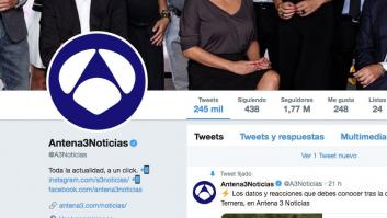 'Antena 3 Noticias' provoca risas en Twitter con este mensaje sobre la masturbación