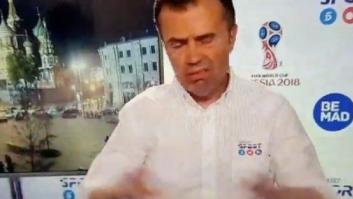 La tremenda pillada a José Antonio Luque en pleno directo de Telecinco