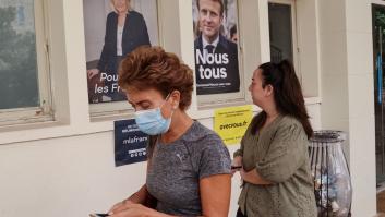 La participación cae en Francia dos puntos respecto a las elecciones de 2017