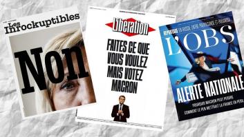 El dilema de los medios: pedir el voto para Macron o no