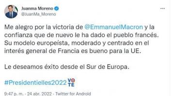 Algunos aplauden a rabiar la respuesta de Teresa Rodríguez a este tuit de Juanma Moreno