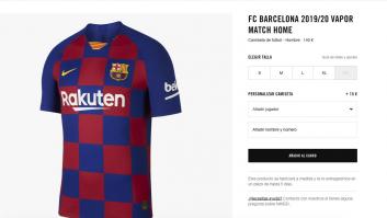 La nueva camiseta del Barcelona cabrea en redes por partida doble: ojo al precio