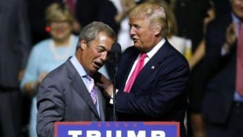 Trump dice que Farage (UKIP) sería un buen embajador en EEUU