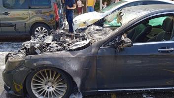Los Mossos desmienten al líder del PP en Barcelona y aseguran que su coche se quemó por una avería