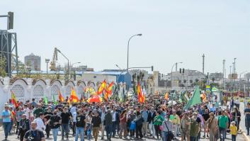 Sólo 750 personas asisten al gran acto de Vox en Cádiz por el 1 de mayo