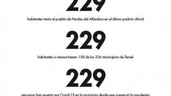"Triste pero necesaria": la impactante portada del 'Diario de Teruel' sobre la pandemia