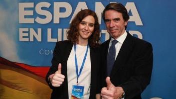 Aznar bendice a Díaz Ayuso