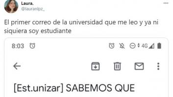 El email de la universidad de Zaragoza que descoloca a sus alumnos por su sinceridad