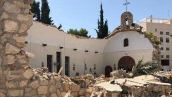 Se derrumba una iglesia de El Campello, Alicante, poco después de una misa